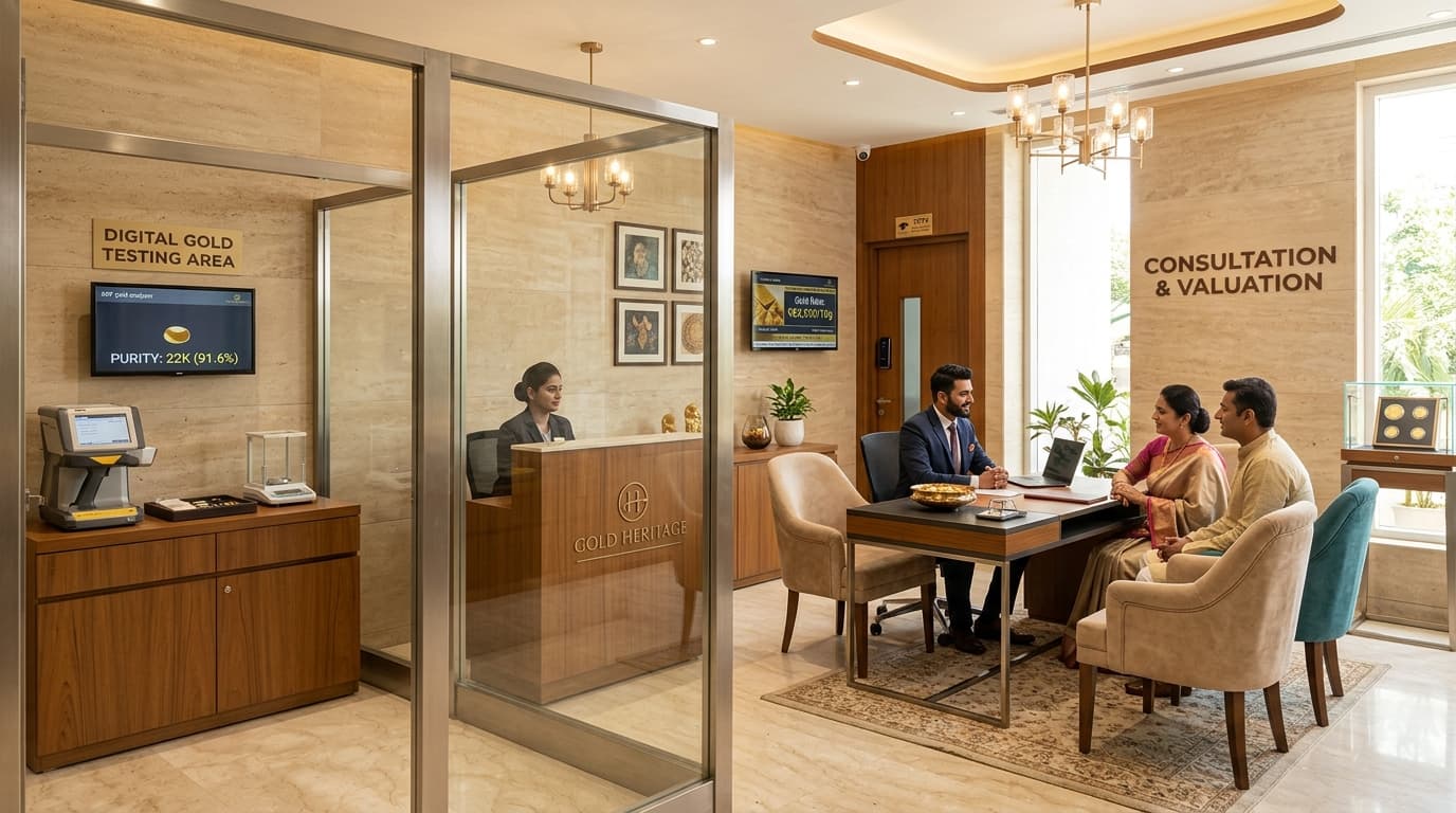 Soni Gold Buyer private consultation office in Gujarat